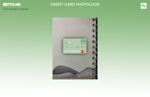 модерен стил на Обединетите Арапски Емирати MCB Bank Mastercard photolook преден